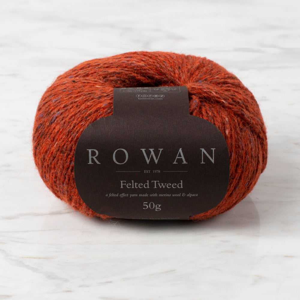 Rowan Felted Tweed 50gr Kiremit Rengi El Örgü İpi - 154